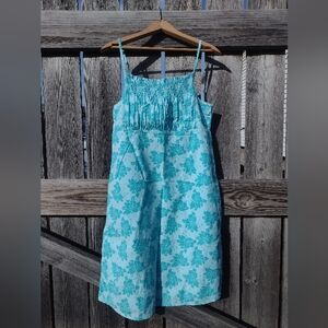 Floral Blue Sundress